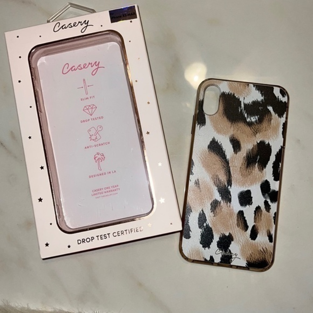 Casery IPhone Case, IPhone XS Max, Apple, Leopard